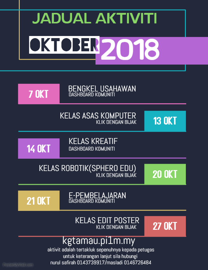 Copy of Upcoming Events Calendar - Made with PosterMyWall 1