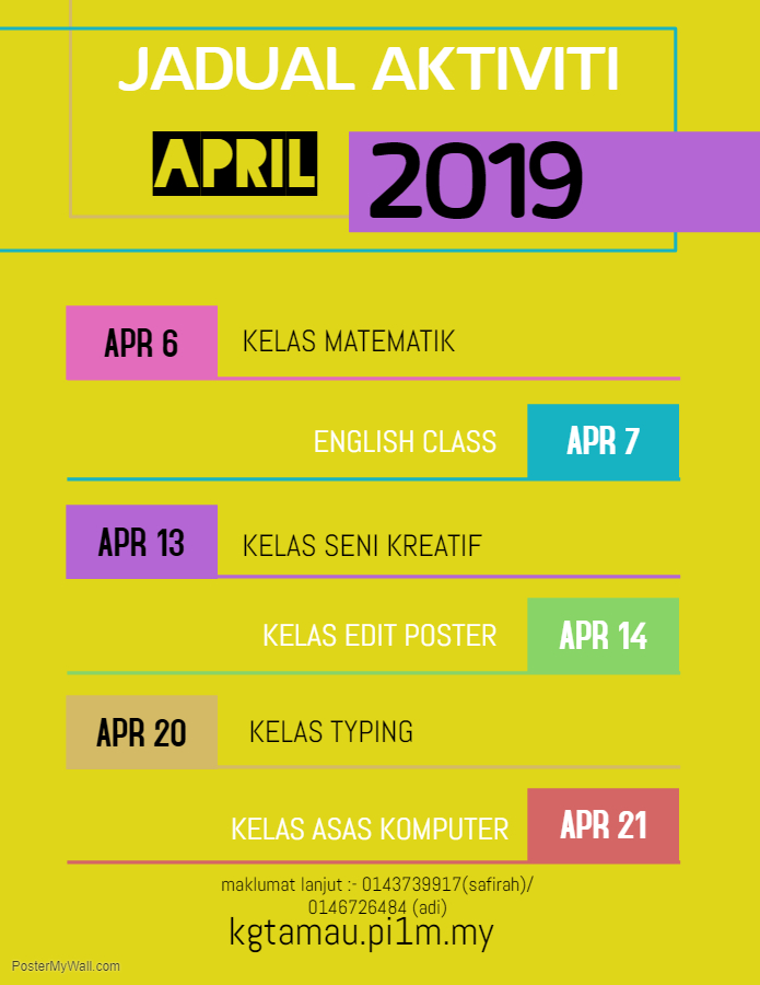 Copy of Upcoming Events Calendar - Made with PosterMyWall 6